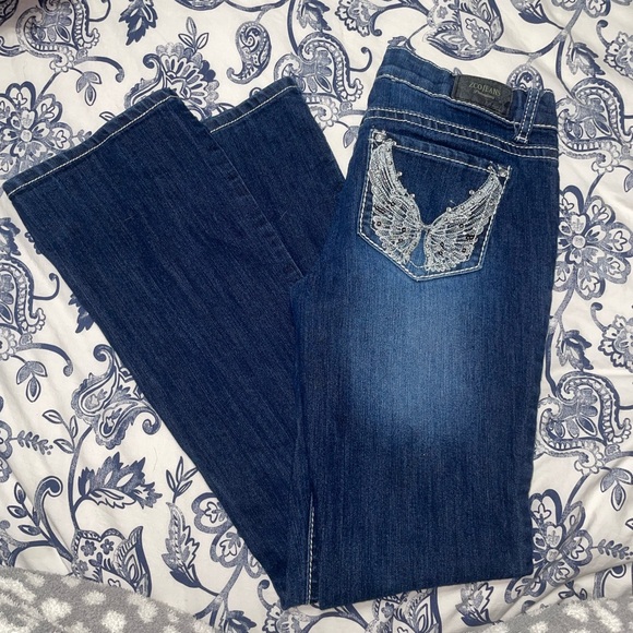 Zco Women's Blue Jeans - Picture 2 of 4